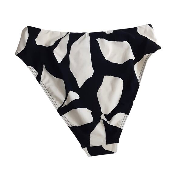 Jets Australia Twist Front Bikini Top High Rise Bottoms Two Piece Swimsuit Sz 10 - Picture 5 of 14